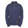 Eclipse - Front - Caterpillar Mens AG 1-4 Zip Pull Over Sweater