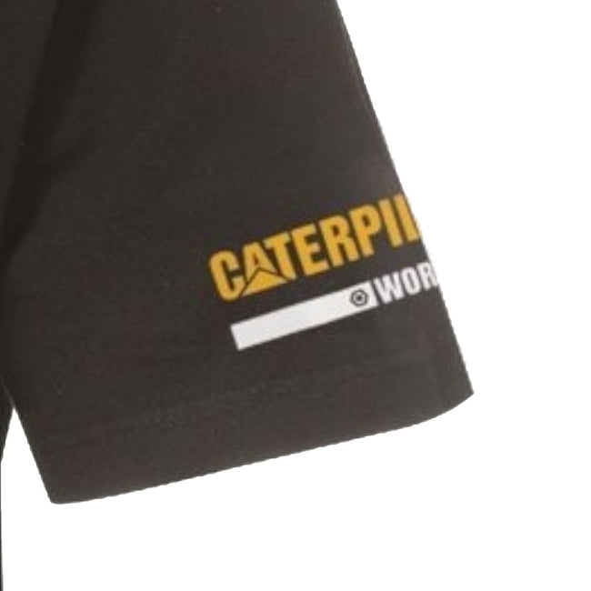 Black - Back - Caterpillar Essentials T-Shirt