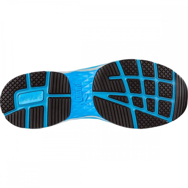 Grey-Blue - Lifestyle - Xcite Mens Low Toggle Safety Shoe