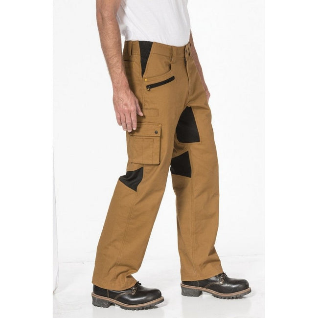 Tan - Lifestyle - Caterpillar Mens Operator FX Paneled Pant