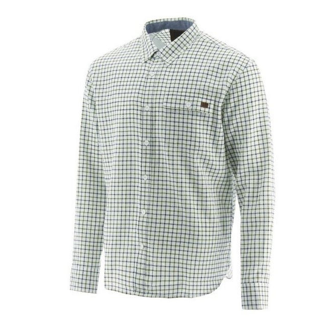 Chive - Front - Caterpillar Mens Tattersall Button Down Shirt