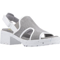 Gray-White - Front - Rocket Dog Womens-Ladies Lilly Sandals
