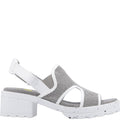 Gray-White - Back - Rocket Dog Womens-Ladies Lilly Sandals