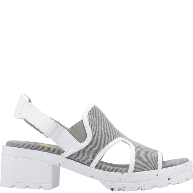 Gray-White - Back - Rocket Dog Womens-Ladies Lilly Sandals