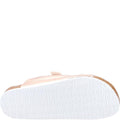 Rose Gold-Brown - Lifestyle - Divaz Womens-Ladies Nimes Sliders