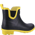 Black-Yellow - Side - Cotswold Womens-Ladies Blakney Galoshes