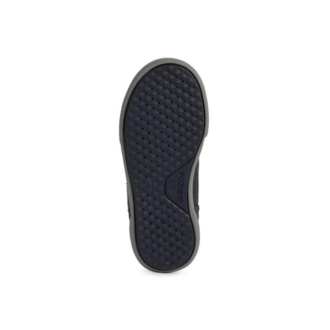 Navy-Khaki - Lifestyle - Geox Boys Poseido Leather Sneakers