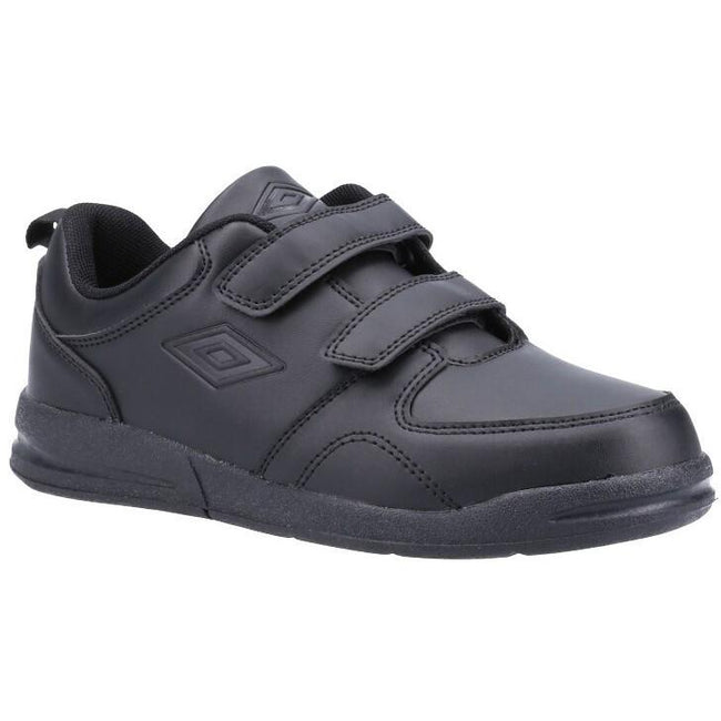 Black - Front - Umbro Childrens-Kids Ashfield Sneakers