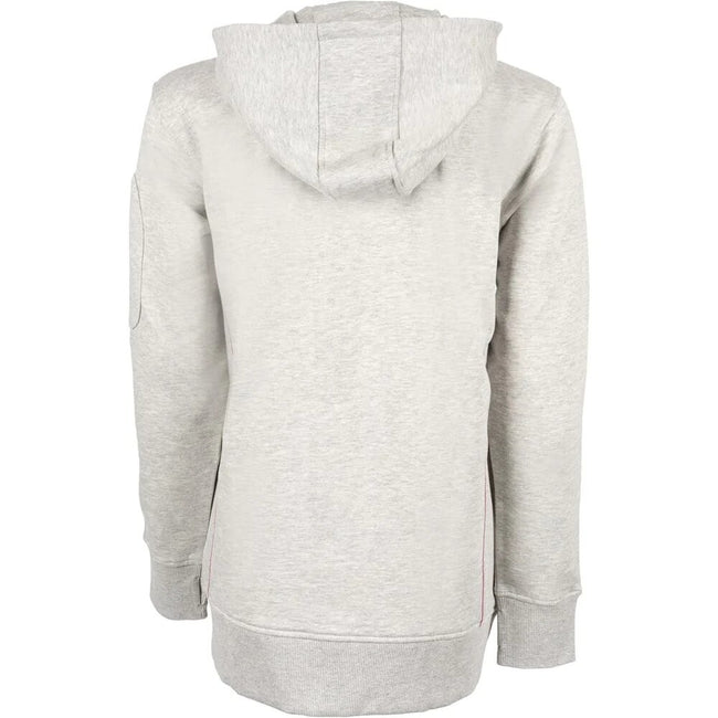 Heather Grey - Back - Dickies Womens-Ladies Performance Full Zip Hoodie