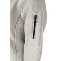 Heather Grey - Side - Dickies Womens-Ladies Performance Full Zip Hoodie