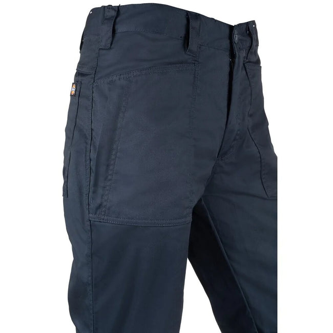 Navy Blue - Lifestyle - Dickies Mens Action Flex Work Trousers