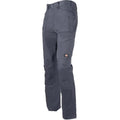 Gray - Side - Dickies Mens Action Flex Work Trousers