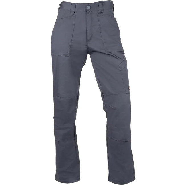 Gray - Front - Dickies Mens Action Flex Work Trousers