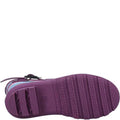 Purple - Back - Cotswold Childrens-Kids Stripe Galoshes