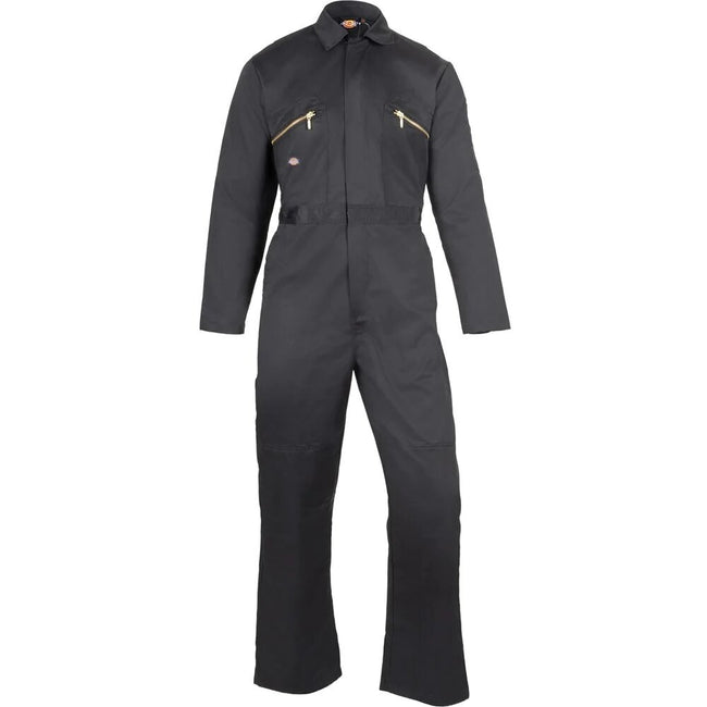 Black - Front - Dickies Mens Redhawk Coveralls