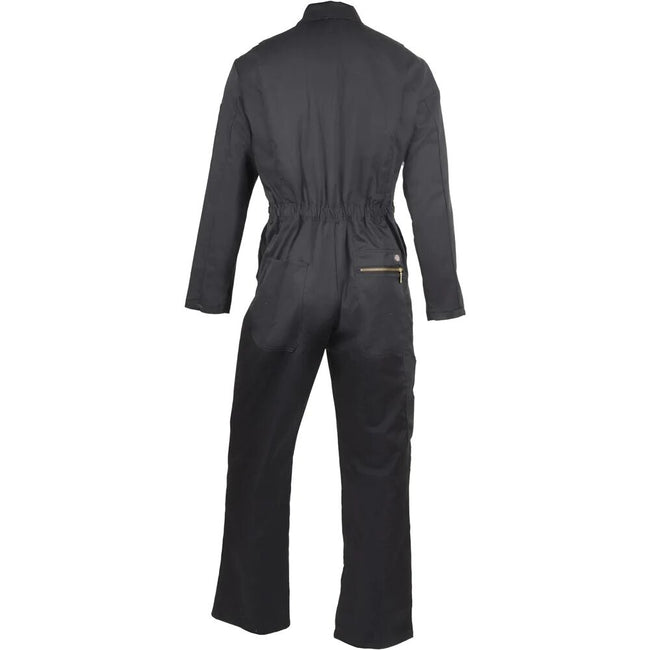 Black - Back - Dickies Mens Redhawk Coveralls