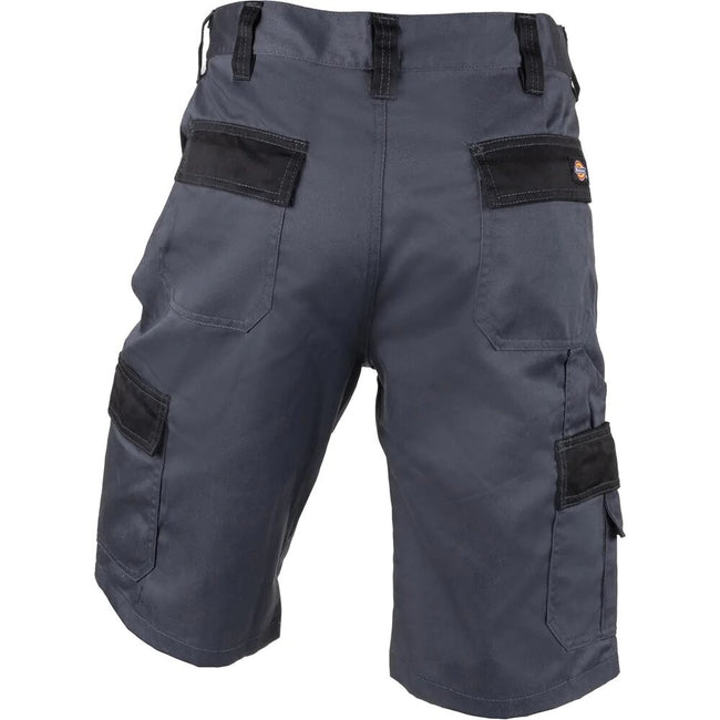 Gray-Black - Back - Dickies Mens Everyday Shorts