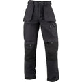 Black - Front - Dickies Mens Eisenhower Work Trousers