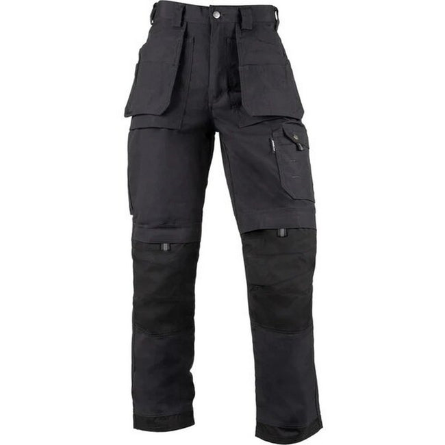 Black - Front - Dickies Mens Eisenhower Work Trousers