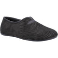 Black - Front - Cotswold Mens Grouse Slippers