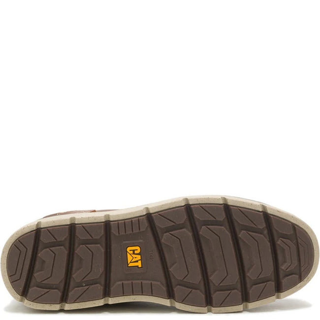 Brown - Pack Shot - Caterpillar Mens Leather Covert Boots