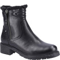 Black - Front - Cotswold Womens-Ladies Gloucester Leather Ankle Boots