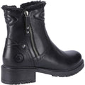 Black - Back - Cotswold Womens-Ladies Gloucester Leather Ankle Boots
