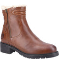 Brown - Front - Cotswold Womens-Ladies Gloucester Leather Ankle Boots