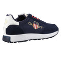 Marine - Side - Gant Mens Garold Suede Sneakers