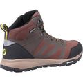 Brown - Back - Cotswold Mens Kingham Mid Cut Walking Boots