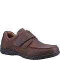 Brown - Front - Fleet & Foster Mens David Leather Shoes