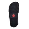 Black - Close up - Base London Mens Harko Leather Sandals