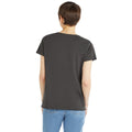 Charcoal - Back - Amplified Womens-Ladies Nirvana Logo T-Shirt