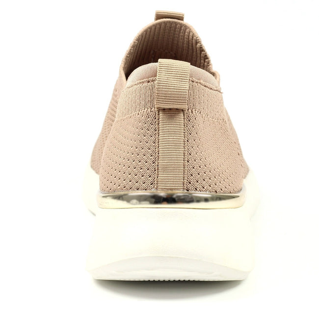 Pink-White - Side - Lunar Womens-Ladies Serina Sneakers