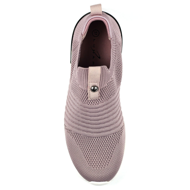 Lilac-White - Lifestyle - Lunar Womens-Ladies Serina Sneakers