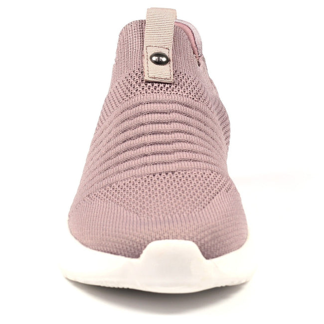 Lilac-White - Pack Shot - Lunar Womens-Ladies Serina Sneakers