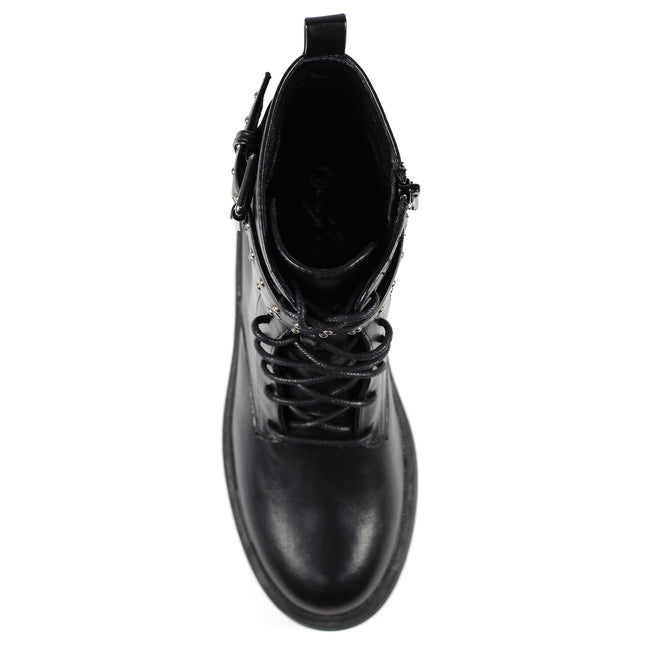 Black - Lifestyle - Lunar Womens-Ladies Emerson Ankle Boots