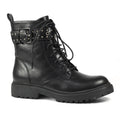 Black - Front - Lunar Womens-Ladies Emerson Ankle Boots