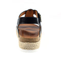 Black - Back - Lunar Womens-Ladies Rage Sandals