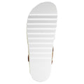 Tan - Close up - Lunar Womens-Ladies Rage Sandals