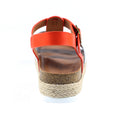 Orange - Back - Lunar Womens-Ladies Rage Sandals