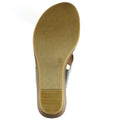 Pewter - Close up - Lunar Womens-Ladies Manby Sandals