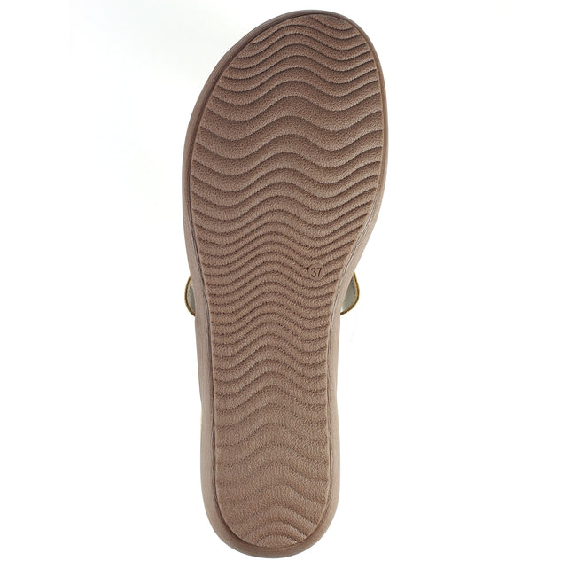 White - Close up - Lunar Womens-Ladies Vision Sandals