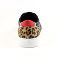 Black - Back - Lunar Womens-Ladies Sidewinder Sneakers