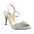 Silver - Front - Lunar Womens-Ladies Nara Sandals