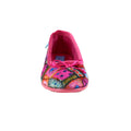 Pink - Pack Shot - Lunar Womens-Ladies Sangria Patchwork Slippers