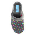 Gray - Lifestyle - Lunar Womens-Ladies Seine Slippers