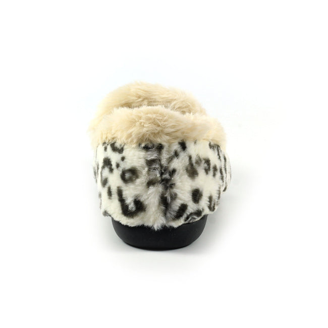 White - Back - Lunar Womens-Ladies Morgan Slippers