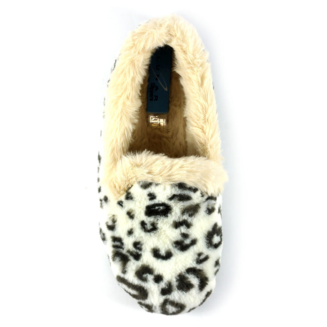 White - Lifestyle - Lunar Womens-Ladies Morgan Slippers