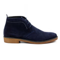 Blue - Lifestyle - Lazy Dogz Mens Baxter Suede Shoes